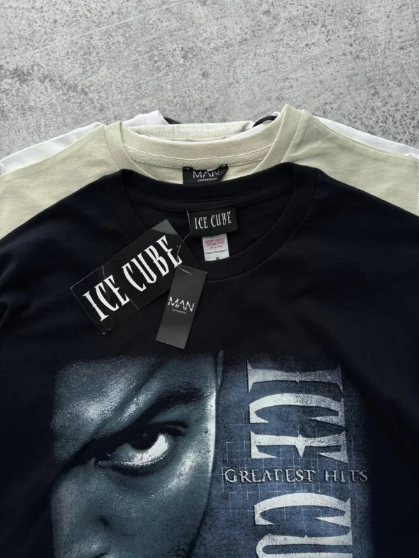تیشرت اورجینال بوهومن لایسنس Ice Cube مدل Oversized - تصویر 4