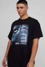 تیشرت اورجینال بوهومن لایسنس Ice Cube مدل Oversized - تصویر 5