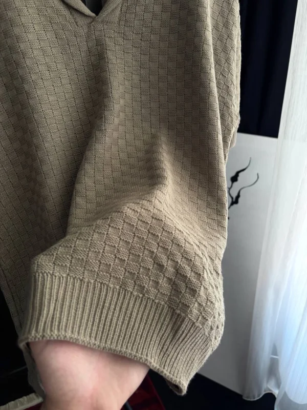 پولوشرت اورجینال بوهومن مدل Basket Knitted Polo - تصویر 5