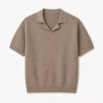 پولوشرت اورجینال بوهومن مدل Basket Knitted Polo