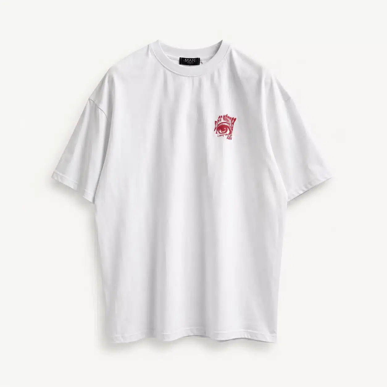 تیشرت اورجینال BoohooMAN مدل Oversized تصویر 1 تیشرت اورجینال BoohooMAN مدل Oversized تصویر 1
