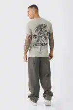 تیشرت اورجینال مدل Slim Fit از برند BoohooMAN تصویر 2