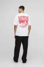 تیشرت اورجینال BoohooMAN مدل Oversized تصویر 2