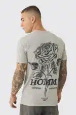 تیشرت اورجینال مدل Slim Fit از برند BoohooMAN تصویر 3
