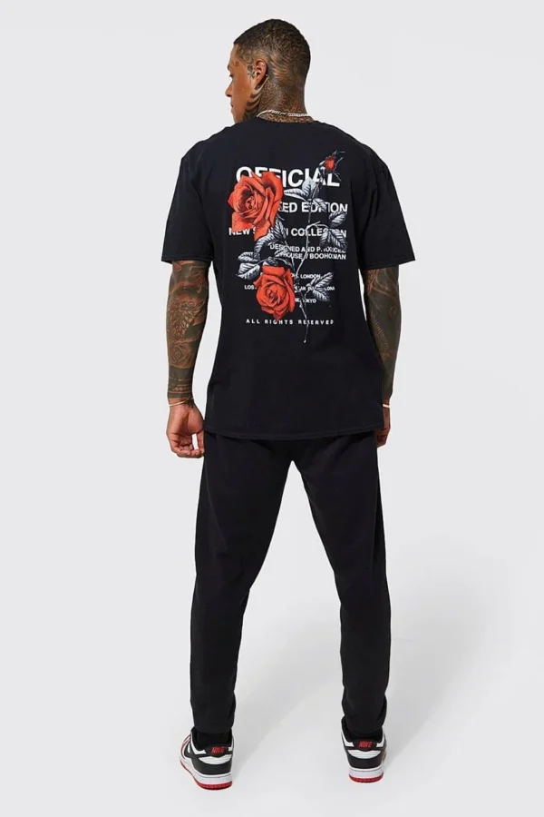 تیشرت اورجینال BoohooMAN مدل Eazy-E Oversized - تصویر 6