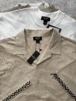 پیراهن لینن اورجینال BoohooMAN مدل Boxy Oversized - تصویر 5