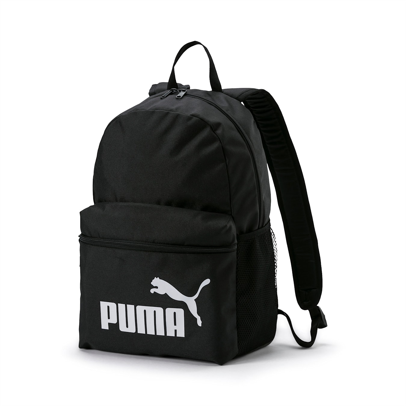 IMG_8061 کوله پشتی مشکی پوما Phase Backpack اورجینال مناسب مدرسه، دانشگاه و استفاده روزمره