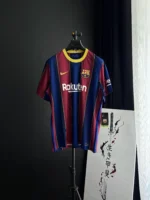 تیشرت ورزشی بارسلونا نایک فصل ۲۰۲۰/۲۰۲۱ | Nike FC Barcelona Stadium Home Jersey - تصویر 2
