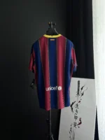 تیشرت ورزشی بارسلونا نایک فصل ۲۰۲۰/۲۰۲۱ | Nike FC Barcelona Stadium Home Jersey - تصویر 12