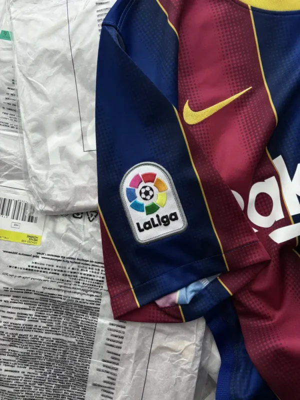 تیشرت ورزشی بارسلونا نایک فصل ۲۰۲۰/۲۰۲۱ | Nike FC Barcelona Stadium Home Jersey - تصویر 11