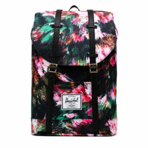 کوله پشتی Herschel Retreat Backpack Pixel Floral اورجینال با طراحی شهری