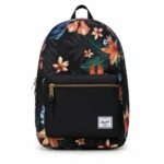 کوله پشتی Herschel اورجینال طرح Summer Floral Black با طراحی گلدار و جنس Polyester Ripstop