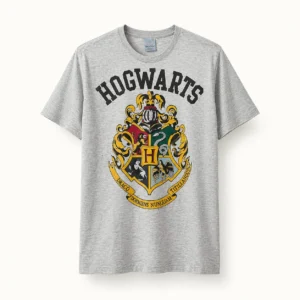 تی‌شرت اورجینال Warner Bros مدل Hogwarts Logo Shirt - تصویر 1
