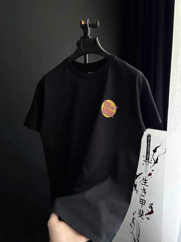 تیشرت اورجینال BoohooMAN مدل Tom & Jerry Oversized 4